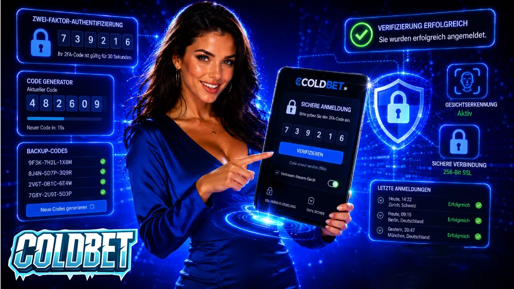 Coldbet Casino Login Sicherheit – 2FA und Passwortschutz